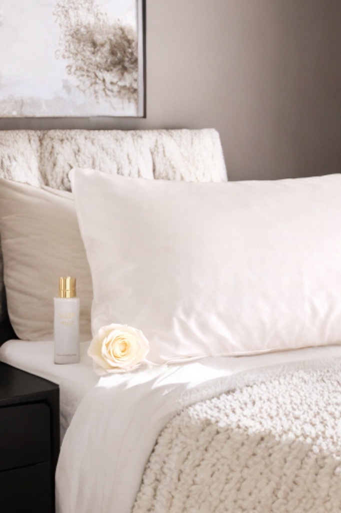The Midlife Sleep Sanctuary: 3 Things on My Nightstand That Changed Everything